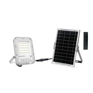 50W Karu Solar IP67 Floodlight with Panel