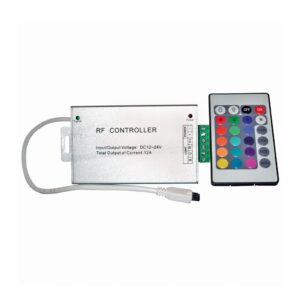 RGB Controller 12V/24V with remote - 10M