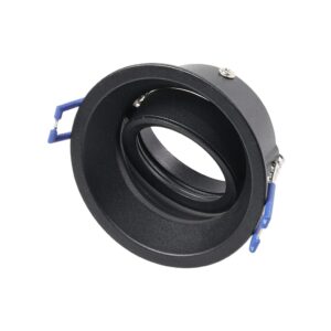 CNC Aluminum Slim Anti Glare GU10 Fixture Black - ATB919